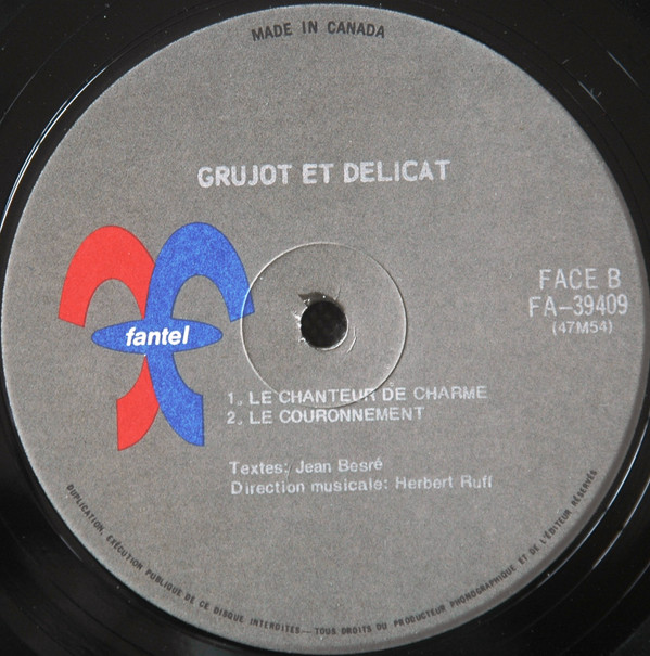 Grujot Et Délicat - Grujot Et Délicat | Fantel (FA-39409) - 4