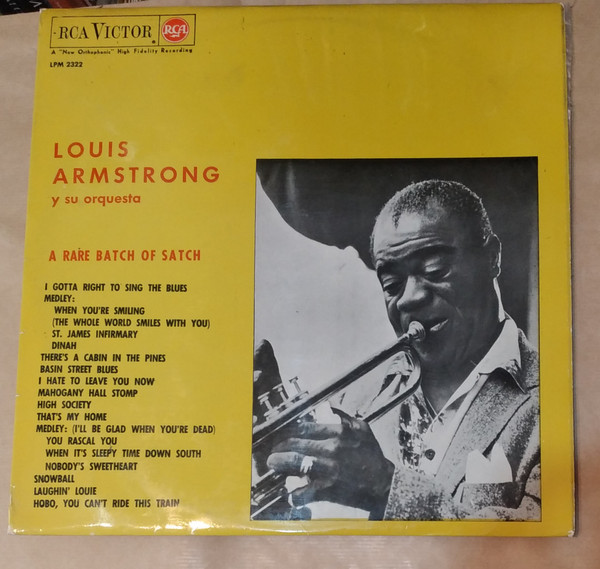 LOUIS ARMSTRONG - A Rare Batch of Satch 1962 RCA L101222 AUS LP