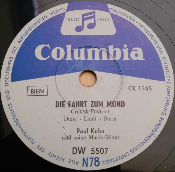 Album herunterladen Paul Kuhn - Du Bist Mir Lieber Als Die Anderen Die Fahrt Zum Mond