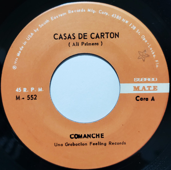 Comanche – Casas De Carton (1974, Vinyl) - Discogs