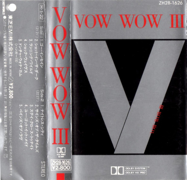 Vow Wow – III (2006, CD) - Discogs