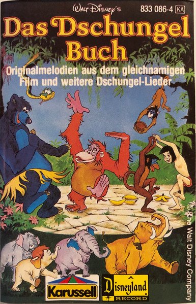Disney Originalmelodien aus dem Film CD Das Dschungel Buch Unterhaltung Musik & Video Musik CDs 1987 