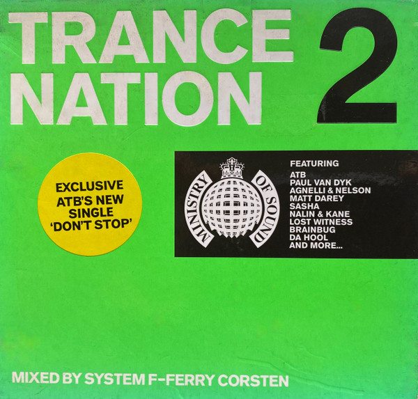 System F / Ferry Corsten – Trance Nation 2 (1999, CD) - Discogs