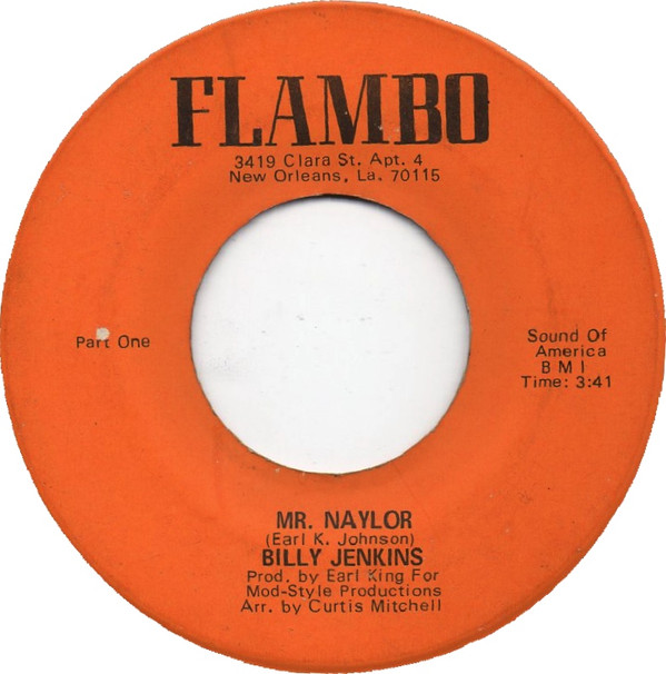 descargar álbum Billy Jenkins - Mr Naylor Mr Naylor Part Two