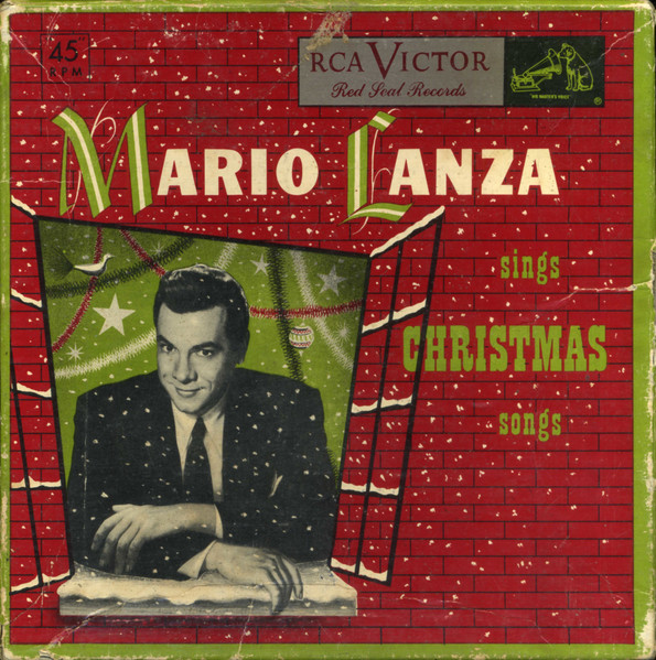 Mario Lanza – Mario Lanza Sings Christmas Songs (1951, Red, Vinyl ...