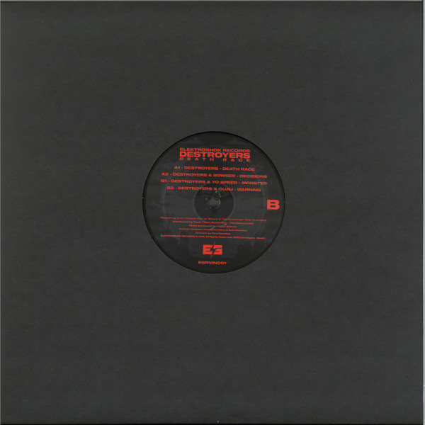 Destroyers - Death Race EP | Elektroshok Records (ESRVIN001) - 2