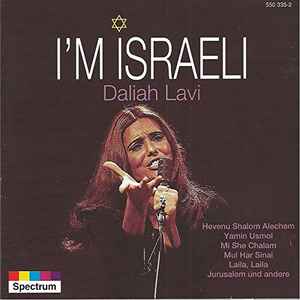 Daliah Lavi - I'm Israeli, I'm A Sabra album cover