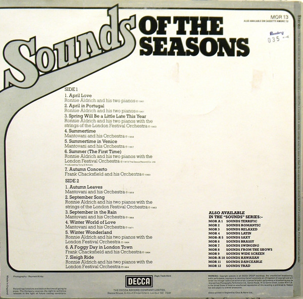 baixar álbum Various - Sounds Of The Seasons