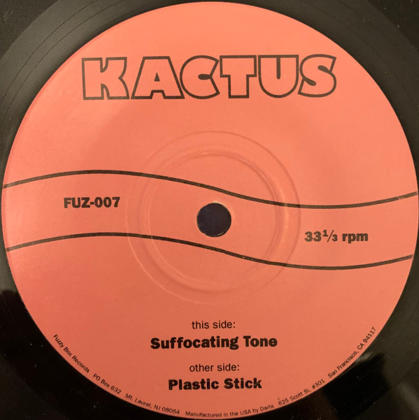 télécharger l'album Kactus - Suffocating Tone