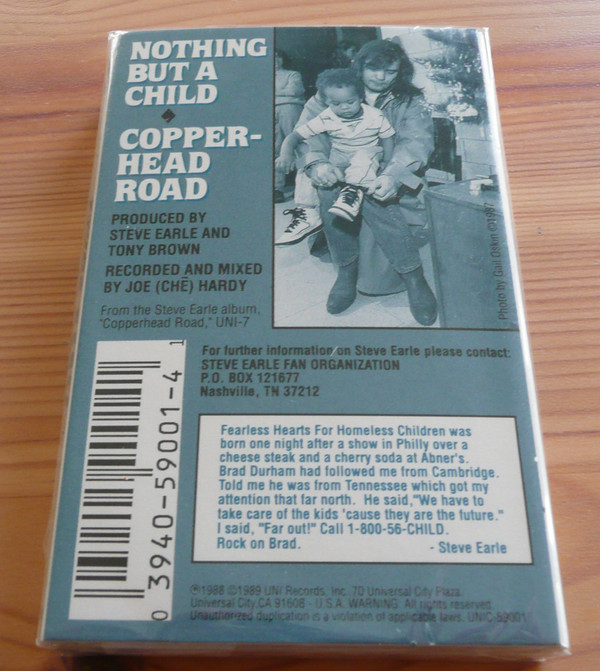 baixar álbum Steve Earle - Nothing But A Child Copperhead Road