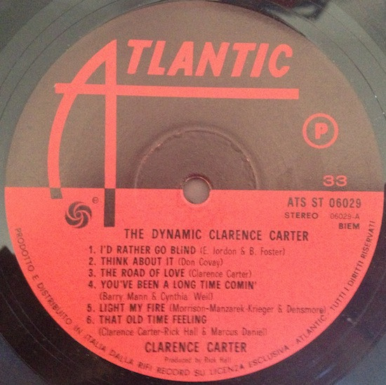 Clarence Carter – The Dynamic Clarence Carter (1969, CT (Terre 