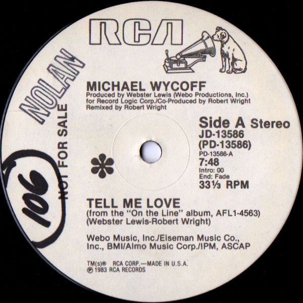 Michael Wycoff – Tell Me Love / You've Got It Coming (1983, Vinyl