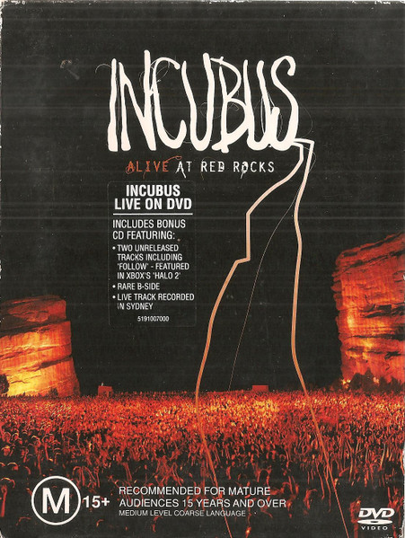 Incubus – Alive At Red Rocks (2007, Blu-ray) - Discogs