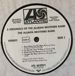 2 Originals Of Allman Brothers、1973、Vinylのカバー
