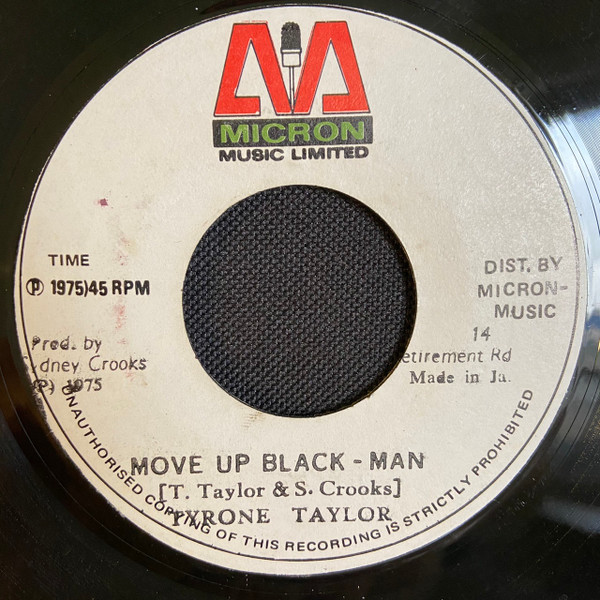 Tyrone Taylor – Move Up Blackman (1975, Vinyl) - Discogs