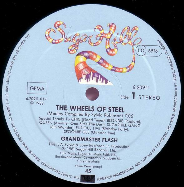 Grandmaster Flash / Grandmaster Flash And The Furious Five – The Adventures  Of Grandmaster Flash On The Wheels Of Steel / The Party Mix (1981, Vinyl) -  Discogs