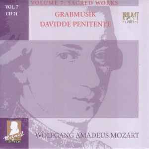 Wolfgang Amadeus Mozart - Grabmusik - Davidde Penitente album cover