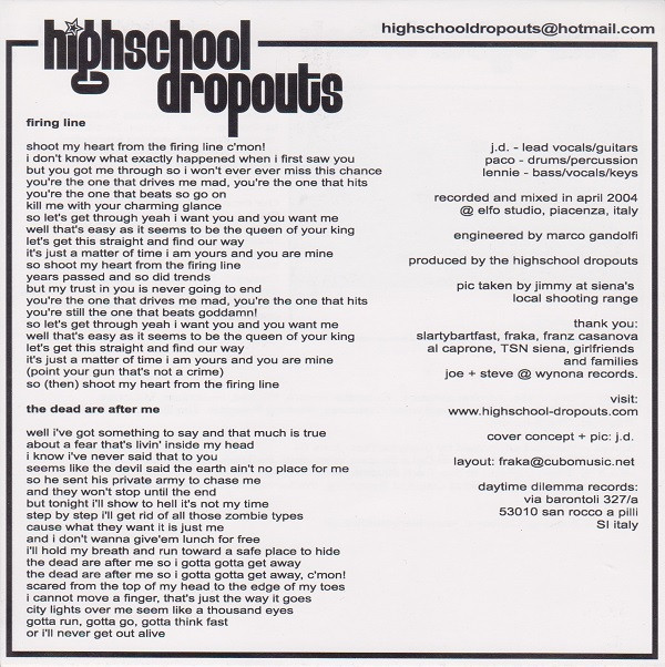 Album herunterladen Slartybartfast Highschool Dropouts - SlartybartfastHighschool Dropouts