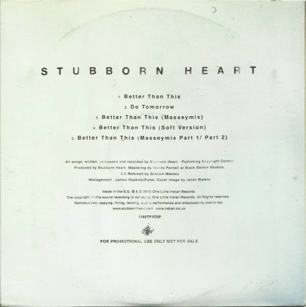 ladda ner album Stubborn Heart - Better Than This