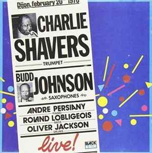 Charlie Shavers - Live! Vol.1 album cover