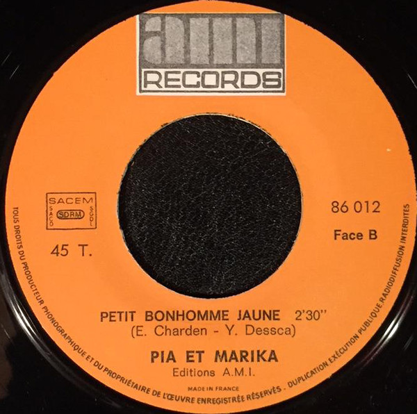 Album herunterladen Pia Et Marika - Prenez Le Temps De Sourire