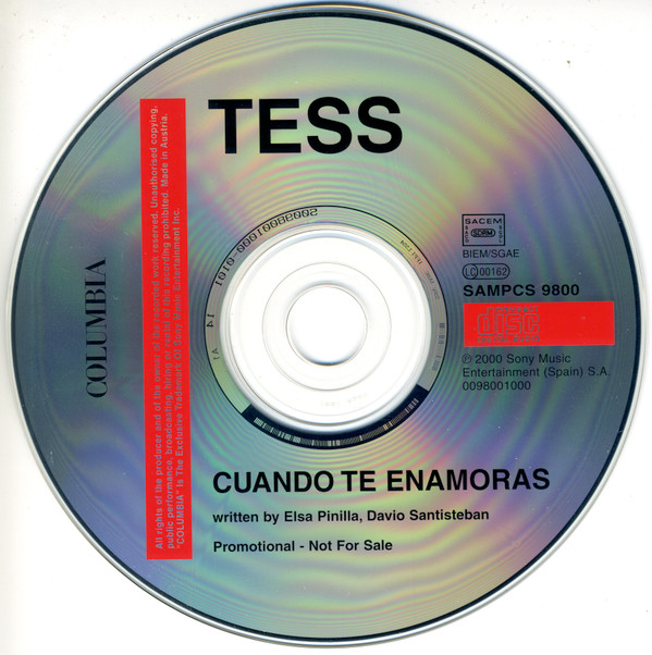 descargar álbum Tess - Cuando Te Enamoras