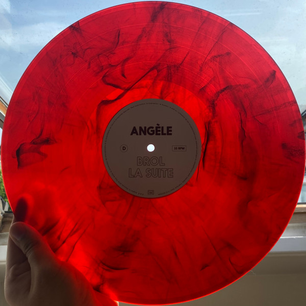 ANGELE - BROL LA SUITE VINYLE ROUGE OPAQUE