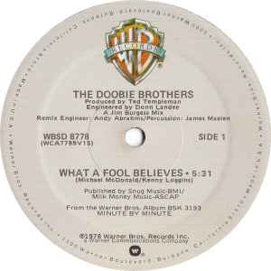 The Doobie Brothers - What A Fool Believes album cover