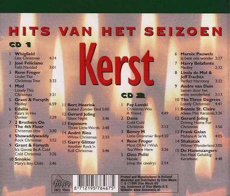 baixar álbum Various - Hits Van Het Seizoen Kerst
