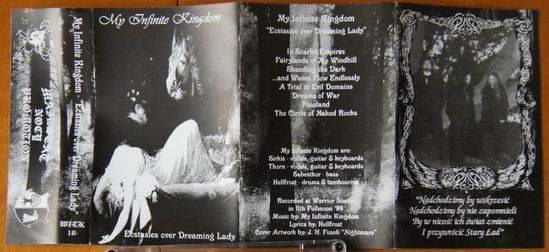 My Infinite Kingdom – Ecstasies Over Dreaming Lady (1995, Cassette