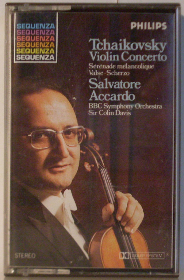 Album herunterladen Tchaikovsky Salvatore Accardo, BBC Symphony Orchestra, Sir Colin Davis - Works For Violin And Orchestra