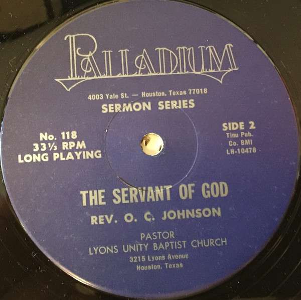 last ned album Reverend O C Johnson - The Servant Of God