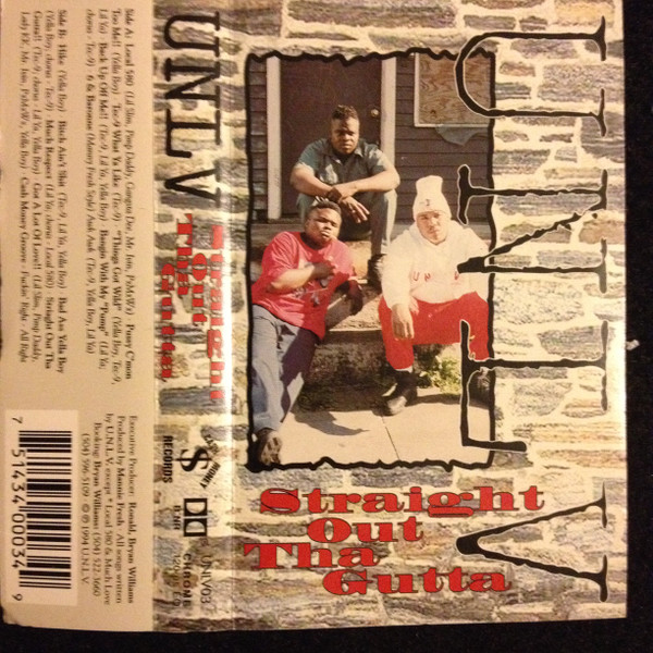 UNLV – Straight Out Tha Gutta (1994, Vinyl) - Discogs