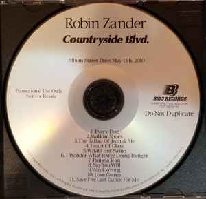 Robin Zander - Countryside Blvd album cover