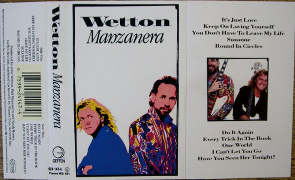 Wetton / Manzanera - Wetton / Manzanera | Releases | Discogs