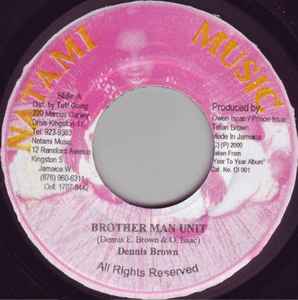 Dennis Brown - Brother Man Unite album cover