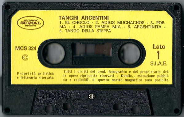 last ned album Unknown Artist - Tanghi Argentini