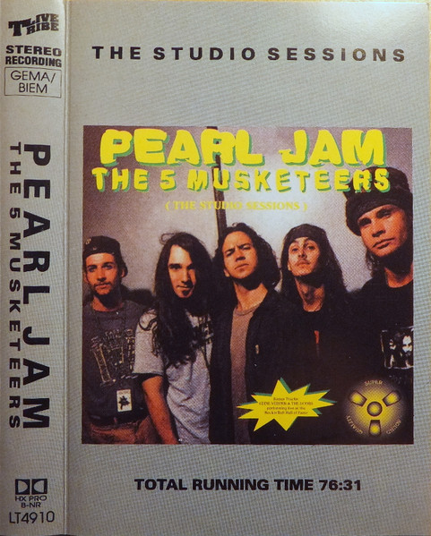 Pearl Jam – The 5 Musketeers ( The Studio Sessions ) (1993