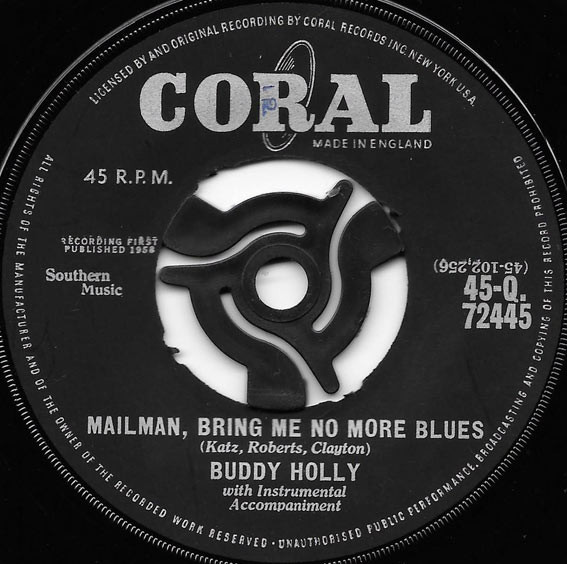 lataa albumi Buddy Holly - Look At Me Mailman Bring Me No More Blues