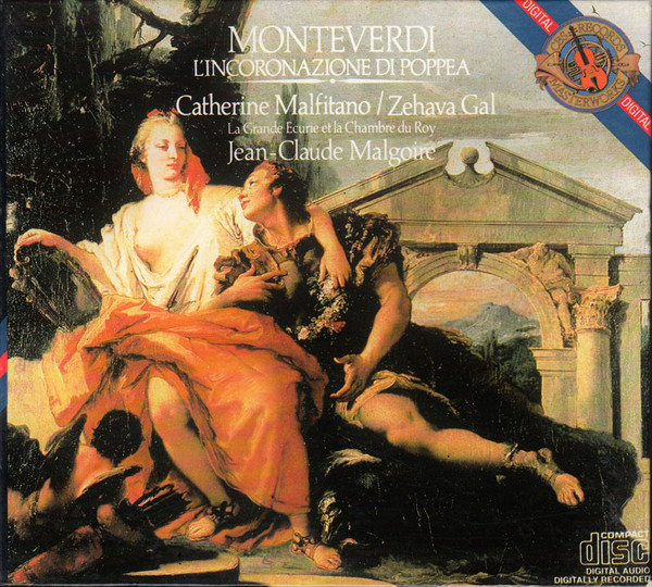 Claudio Monteverdi – L'Incoronazione Di Poppea (1985, Box, CD