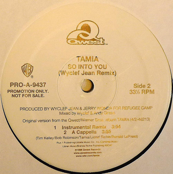 last ned album Tamia - So Into You Wyclef Jean Remix