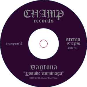 Yosuke Tominaga – Daytona Pt.1 & 2 (2011, Vinyl) - Discogs