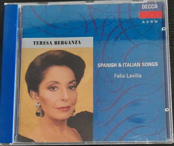 Teresa Berganza, Felix Lavilla – Spanish & Italian Songs (1962