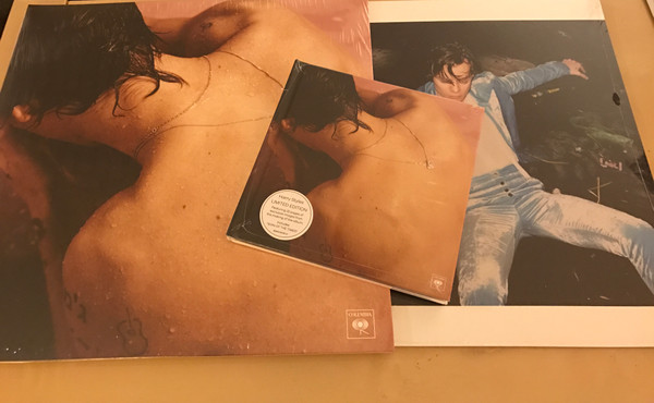 Harry Styles - Limited Edition Harry Styles two year anniversary pink  translucent 180 gram vinyl available for 24 hrs only:  hyperurl.co/HStylesStore #HarryStyles2Year