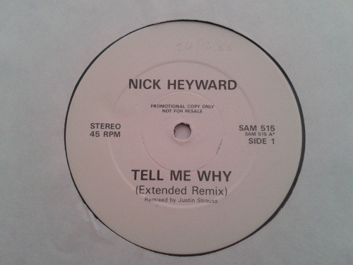 Tell Me Why / A Song by Nick Heyward (Single, Pop): Reviews, Ratings,  Credits, Song list - Rate Your Music