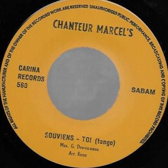 Album herunterladen Chanteur Marcel's - Souviens toi tango