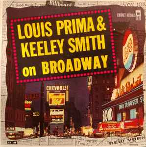 Louis Prima & Keeley Smith - On Broadway 1950s - Vintage Vinyl 33 rpm record  Stock Photo - Alamy