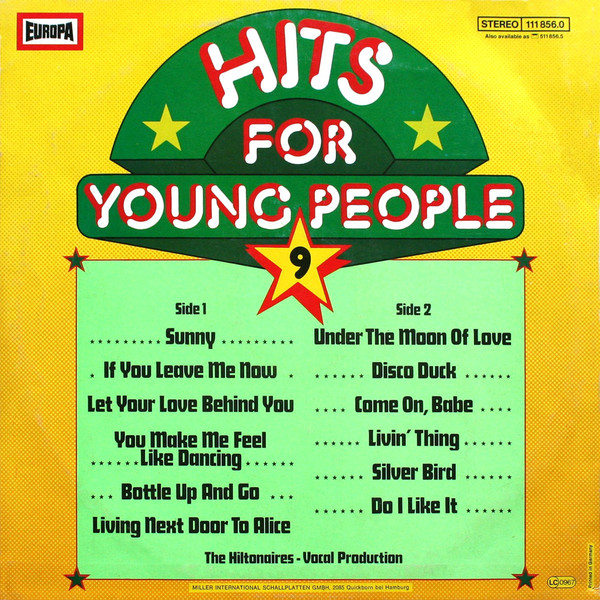 Album herunterladen The Hiltonaires - Hits For Young People 9