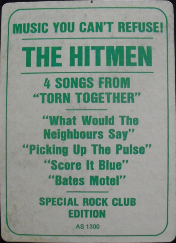 Album herunterladen The Hitmen - 4 Songs From Torn Together