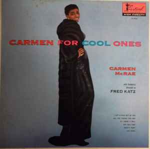 Carmen McRae - Carmen For Cool Ones album cover